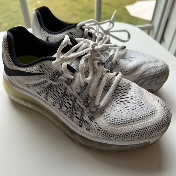 White and Black Athletic Shoes - Picture 1 of 3
